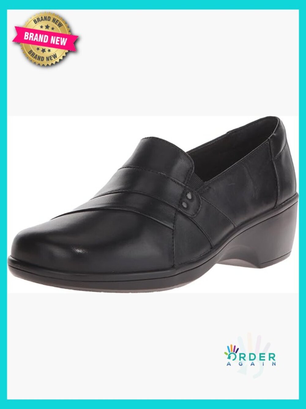 Slip-On Loafer Cushion Soft Ortholite Footbed Comfort Classic Chic Smooth
